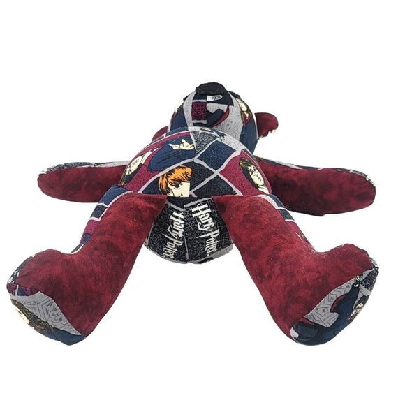 Harry Potter 16" Hand Sewn Quilted Collectible Fabric Stuffed Bear Beckies Bears - Picture 5 of 12